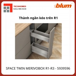 Gia vị Blum SPACE TWIN MERIVOBOX R1-R3,rộng 150-300mm,5939596, trắng