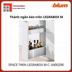 Gia vị kéo blum SPACE TWIN LEGRABOX M-C, rộng 200 -300mm, 6400298