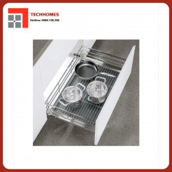 Giá xoong nồi inox 304 gắn cánh âm tủ EP80B (EPD6280VX) – Eurogold