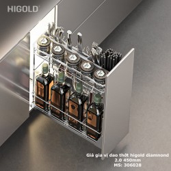GIÁ DAO THỚT HIGOLD DIAMOND 2.0 450MM 306028