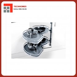 KỆ GÓC LIÊN HOÀN HÌNH LÁ XM.420SR (PHẢI)
