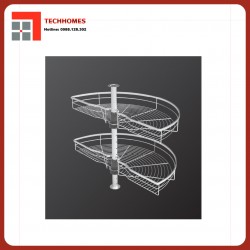 KỆ GÓC MÂM XOAY GÓC MỞ 1/2 – 180° XC.180.80S1