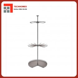 KỆ XOAY GÓC TỦ QUẦN ÁO 270° 3 TẦNG XM.270C