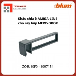 Khẩu chia ô AMBIA-LINE cho ray hộp MERIVOBOX , ZC4U10F0, 1097154