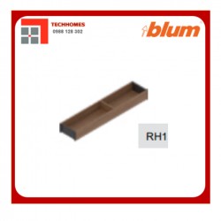 Khay chia AMBIA-LINE cho chiều cao M - chiều rộng 100mm, Gỗ óc chó, khung đen đất ZC7S500RH1 AMB-RA V1 N01C - 1800967