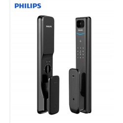 Khóa cửa vân tay Philips Alpha-VP, đen