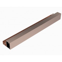 Khung nhôm cửa kính có tay nắm cho tủ quần áo, tủ bếp, 7457012