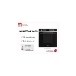 LÒ NƯỚNG, 60 CM, LINEA, MẶT KÍNH ĐEN TB536.64.841 smeg