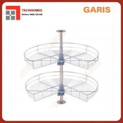 Mâm xoay góc mở 3/4, nan tròn, bề mặt nan điện hóa GS05.80E