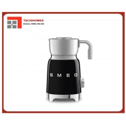 Máy đánh sữa tạo bọt Smeg 50's Style MFFF11BL, màu đen, bóng