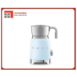 Máy đánh sữa tạo bọt Smeg 50's Style MFFF11CR, màu xanh dương pastel, bóng