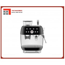 Máy pha cà phê có tích hợp máy xay Smeg 50's Style EGF03BL, màu đen