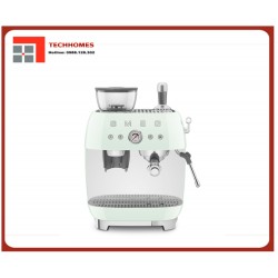 Máy pha cà phê có tích hợp máy xay Smeg 50's Style EGF03PB, màu xanh lá pastel