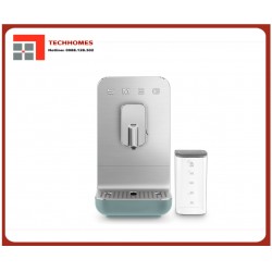 Máy pha cà phê tự động Smeg có bình chứa sữa Xanh lá