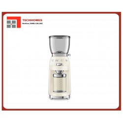 Máy xay cà phê Smeg 50's Style CGF11CR, màu kem