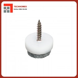 Miếng đệm trượt đồ nội thất, chất liệu nỉ, dày 9 mm, kèm vít. 65020720