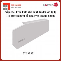 Nắp che, Free Fold cho cánh tủ đôi với tỷ lệ 1:1 được làm từ gỗ hoặc với khung nhôm 372.37.031