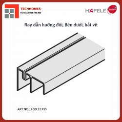 Ray dẫn hướng đôi 3500mm Hafele 400.52.955