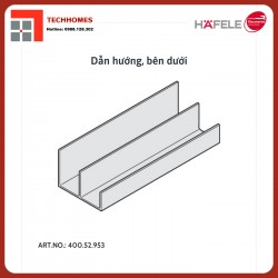 Ray dẫn hướng dưới 2500mm Häfele 400.52.953
