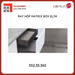 Ray Hộp Alto-S Giảm Chấn H80mm Hafele 552.35.365