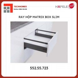 Ray Hộp Alto-S Nhấn Mở H80mm Hafele 552.55.723
