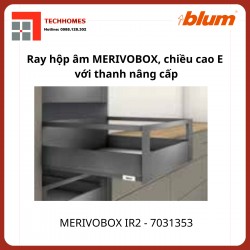Ray hộp âm MERIVOBOX IR2, chiều cao E, 7031353,xám nhạt