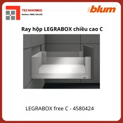 Ray hộp LEGRABOX free C, chiều cao C 177mm,4580424 xám