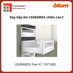 Ray hộp LEGRABOX free IC, chiều cao C 177mm, 1971383, trắng