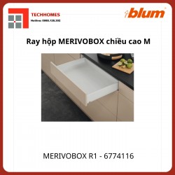 Ray hộp MERIVOBOX R1 chiều cao M, 91mm, 6774116, Trắng