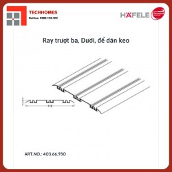 Ray trượt ba, Dưới, để dán keo 403.66.930