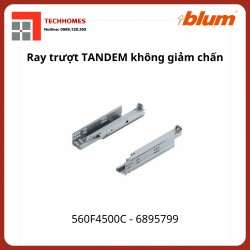 Ray trượt Blum TANDEM không giảm chấn 560F4500C 6895799