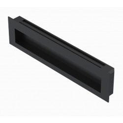 Tay nắm âm_Nhôm_Màu đen,  7754006