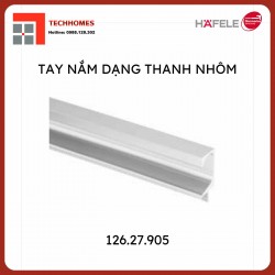 Tay Nắm Dạng Thanh Nhôm 3000mm Hafele 126.27.905
