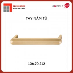 Tay nắm tủ bếp Hafele 182mm 106.70.212 chính hãng