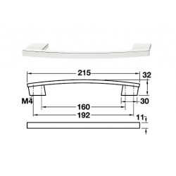 TAY NẮM TỦ HAFELE 110.34.227