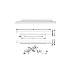 TAY NẮM TỦ HAFELE 110.35.286