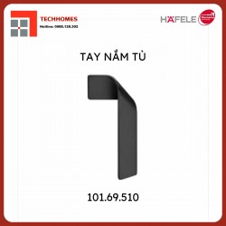 Tay nắm tủ  Hafele màu đen 101.69.510 chính hãng
