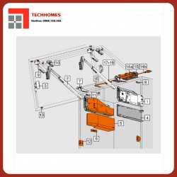 TAY NÂNG ĐIỆN BLUM AVENTOS HF TOP