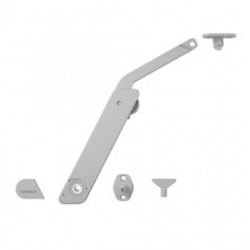 Tay nâng, Häfele Free flap H 1.5 – phiên bản hoàn toàn bằng nhựa, bộ 1 chiếc dành cho ứng dụng một mặt, 372.39.621