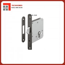 Thân khóa cửa trượt, màu xám đen, BS55 911.26.368