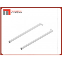 Thanh nâng cấp Hafele chữ nhật 500mm trắng 513.71.745