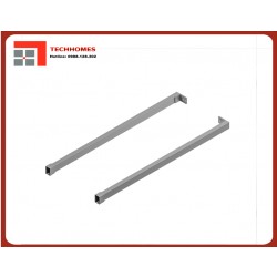 Thanh nâng cấp Hafele chữ nhật 500mm Xám 513.71.345