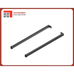 Thanh nâng cấp Hafele chữ nhật 500mm Xám 513.71.385
