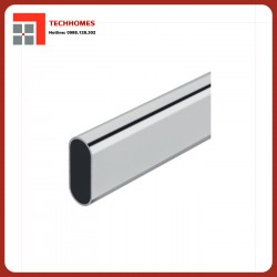 Thanh treo quần áo, hình bầu dục 30 x 15 mm 80114323