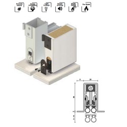 THANH CHẮN BỤI TỰ ĐỘNG HAFELE RP127Si
