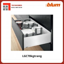 Trọn bộ ray hộp LEGRABOX C - Blum 70kg trắng
