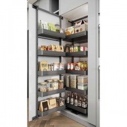 Tủ đồ khô Hafele Utensio cánh bản lề 600 mm