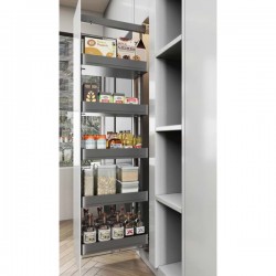 Tủ đồ khô Hafele Utensio cánh kéo 400 mm