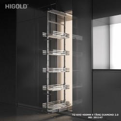 TỦ KHO CÁNH KÉO HIGOLD DIAMOND 2.0 400MM 4 TẦNG 201147