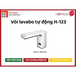 Vòi lavabo tự động H-123 589.63.062
